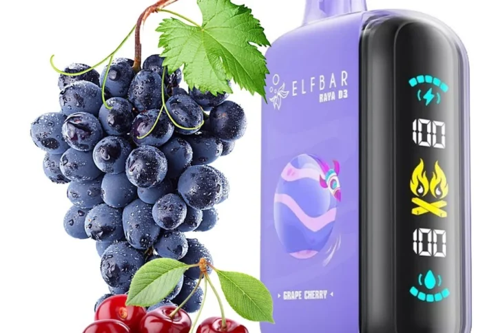 Elfbar Raya D3-Grape Cherry