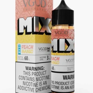 Vgod Salt- Iced Peach Mango