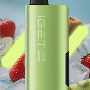 IGET SOUL B40000 Strawberry Kiwi Ice Disposable Vape – 40K Puffs | Vape Here Store