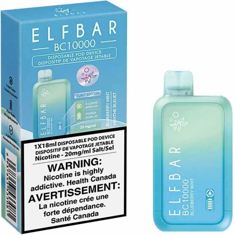 ELF BAR BC10000 – Blueberry Mint