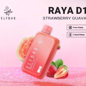 ELF BAR RAYA D1 - Strawberry Guava - 13000 Puffs