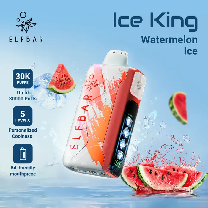 Elf Bar Ice King – Watermelon Ice 30K