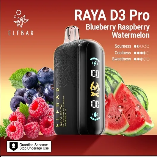 Elf Bar Raya D3 Pro - Blueberry Raspberry Watermelon