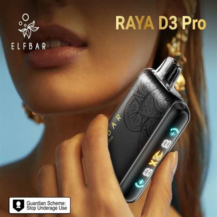 Elf bar Raya d3 pro -30k Blue razz ice