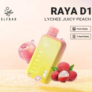 ELF BAR RAYA D1 - Lychee Juicy Peach