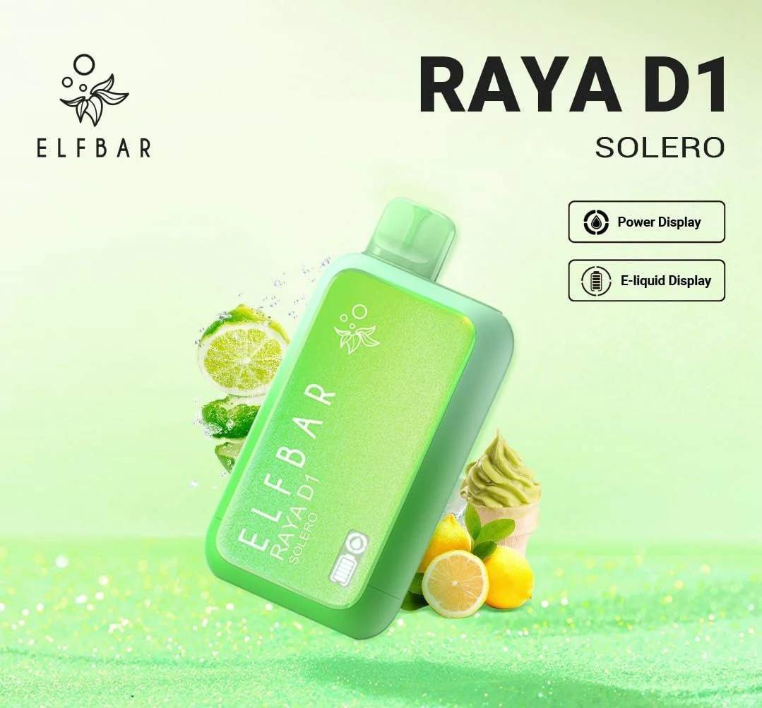 ELF BAR RAYA D1 – Solero – 13000 Puffs