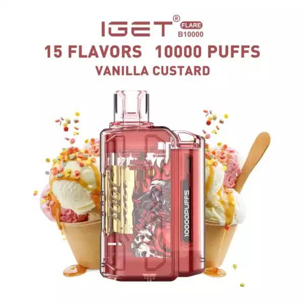 IGET FLARE B10000 – Vanilla Custard