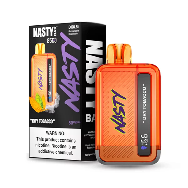 Nasty Bar 8500 Puffs – Dry Tobacco