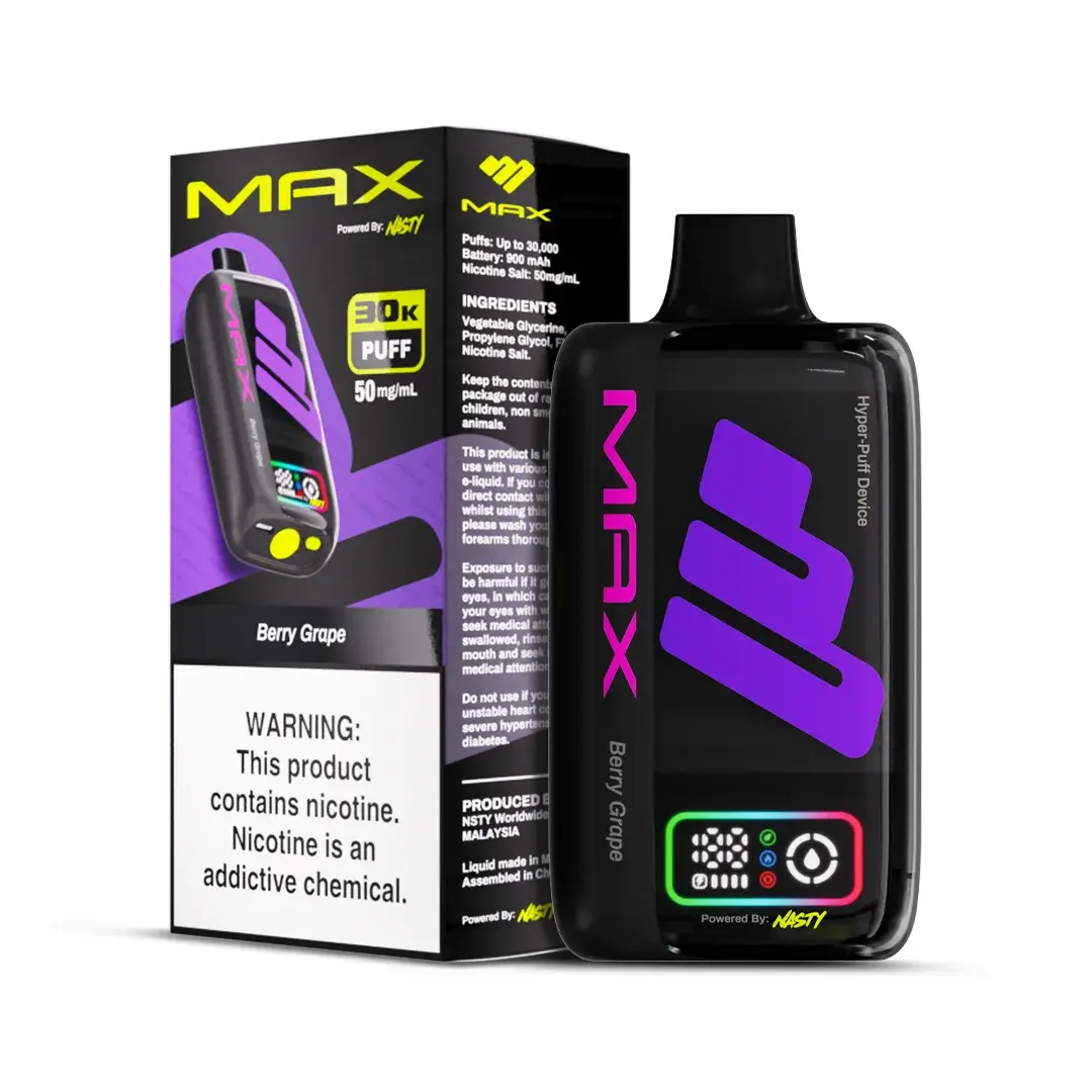 Nasty Max 30K Berry Grape
