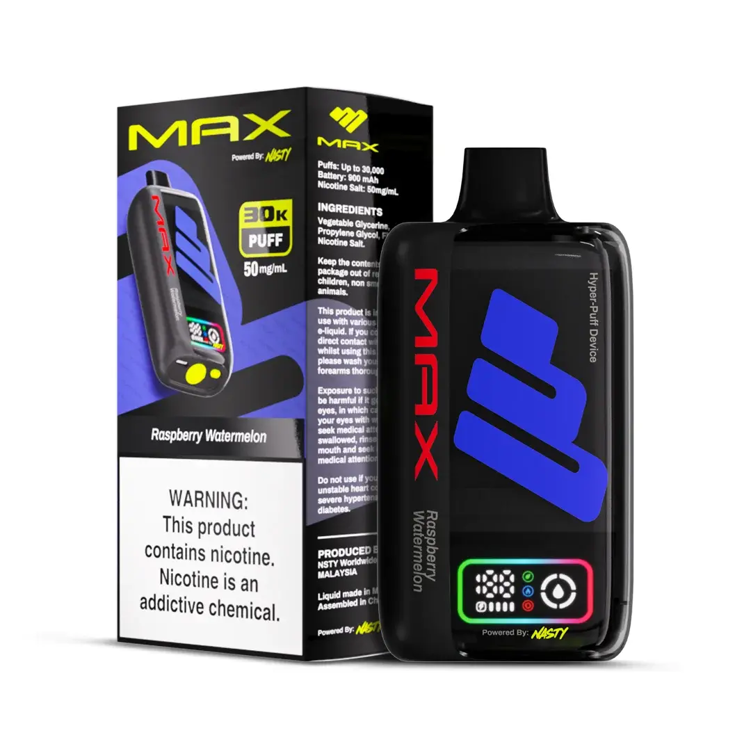 Nasty Max 30K Raspberry Watermelon