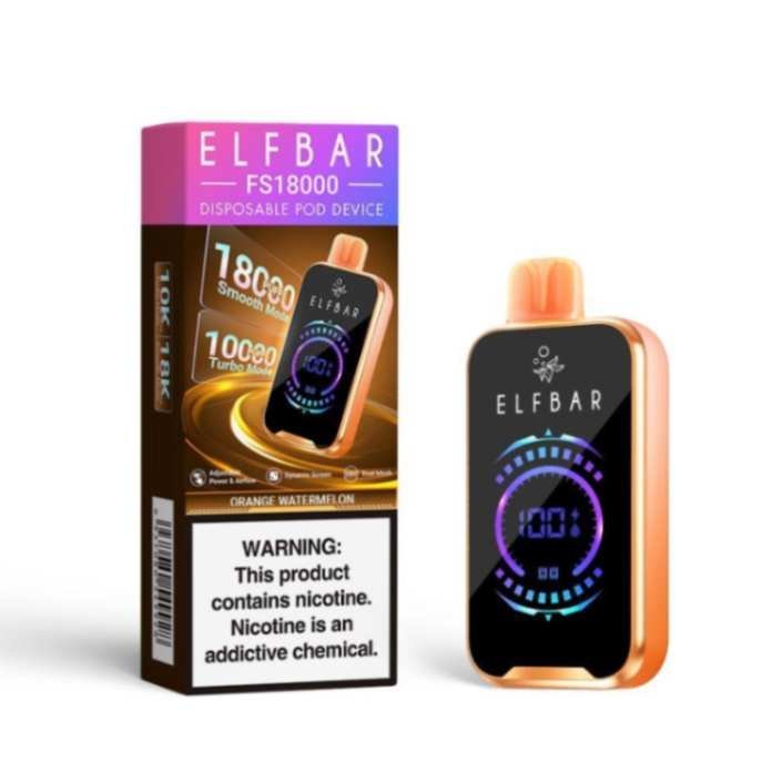 ELFBAR FS18000 ORANGE WATERLEMON