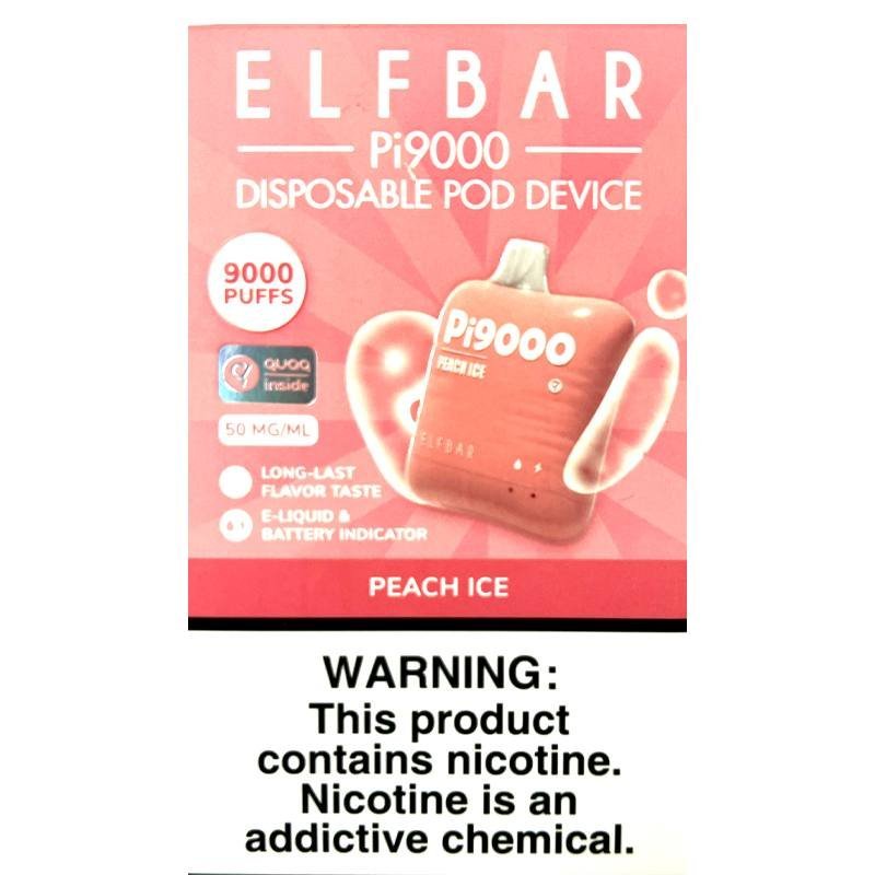 ELF BAR Pi9000 - Peach ice