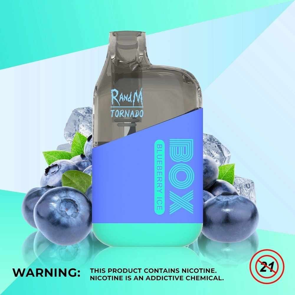 RandM Tornado BOX - Blueberry Ice - 10000 Puffs