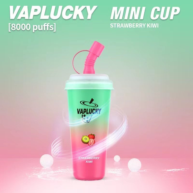 Strawberry Kiwi - Vaplucky Minicup (8000 Puffs)