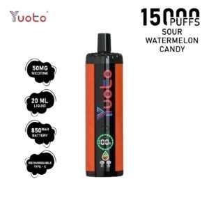 Yuoto Digi Sour Watermelon Candy (15000 Puffs)