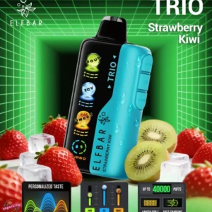 Elf Bar Trio 40K Puffs Strawberry Kiwi