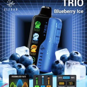Elf Bar Trio 40K Puffs – Blueberry Ice