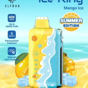 ELF BAR ICE KING – SUMMER EDITION – MANGO ICE – 40K PUFFS