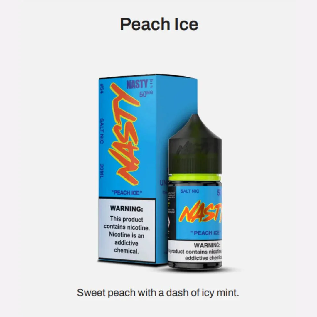 NASTY LIQ Peach ice
