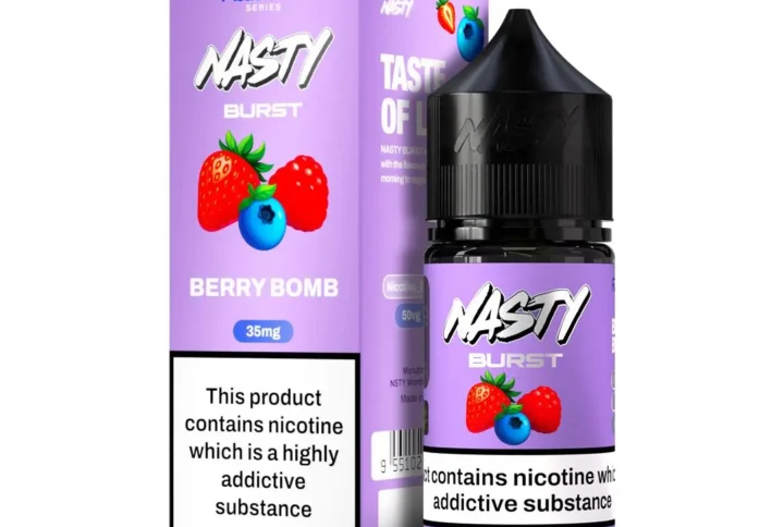 Nasty Burst Nic Salts Berry Bomb