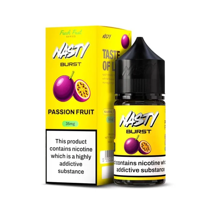 Nasty Burst Nic Salts Passion Fruit