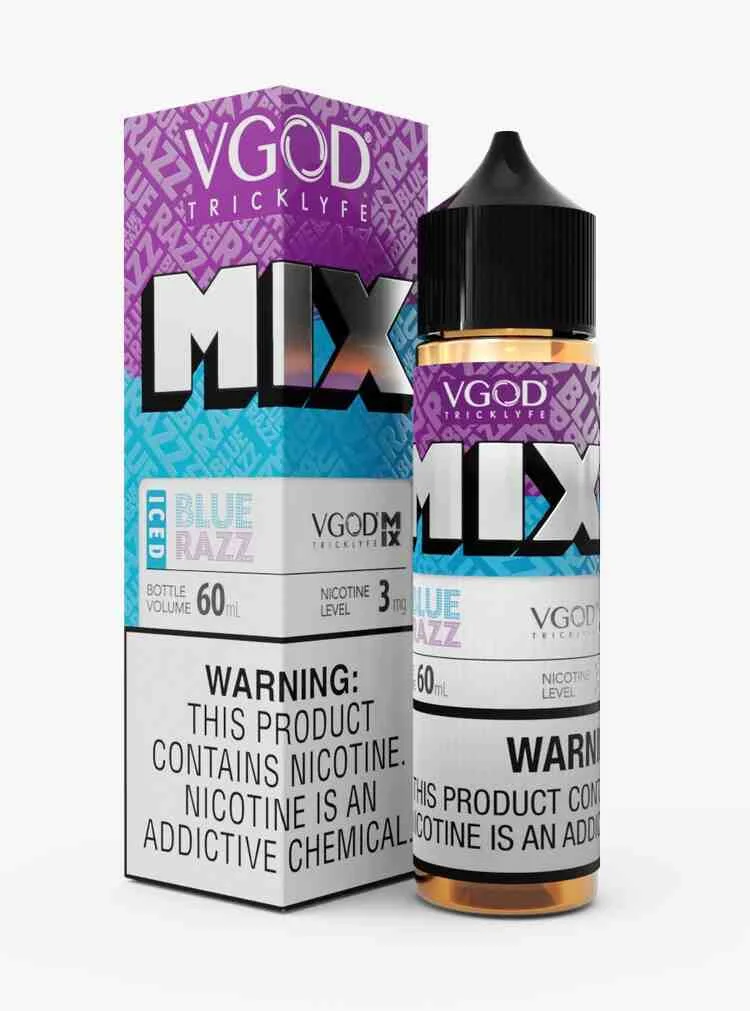VGOD Nicotine Salt Iced Blue Razz