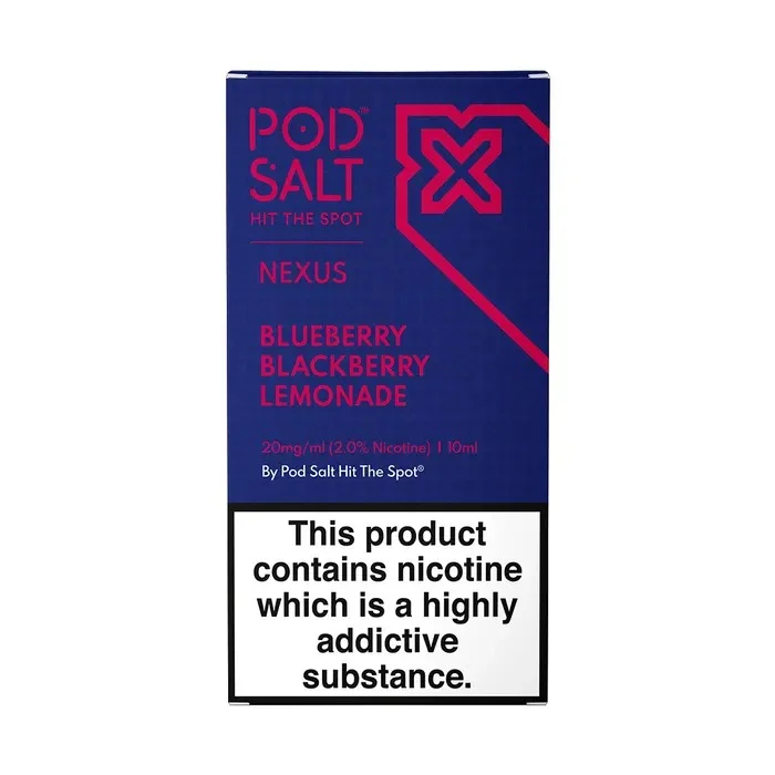 Blueberry Blackberry Lemonade POD SALT NEXUS 2