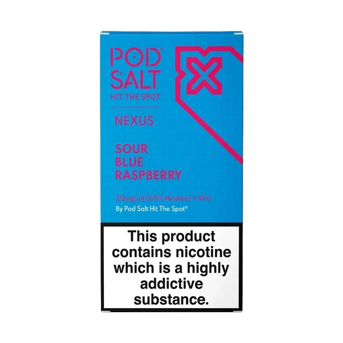 Sour Blue Raspberry POD SALT NEXUS 2