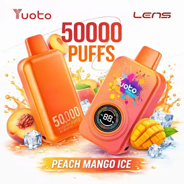Youto Lens 50K Puffs Peach Mango Ice