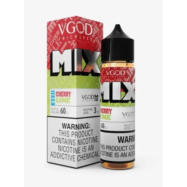 Vgod Nicotine salt – Iced cherry lime