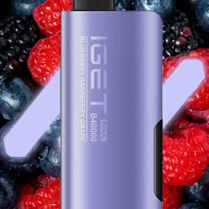 IGET SOUL B40000 Blueberry Raspberry Grape